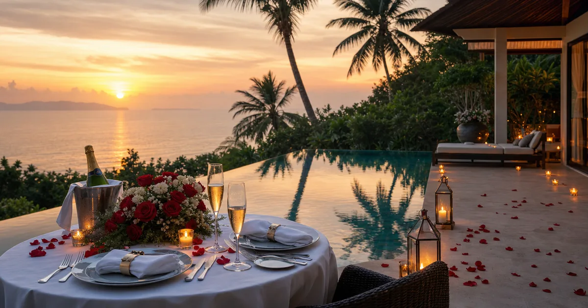 Phu Quoc Villa Anniversary Celebration: Private Chef, Spa & Sunset