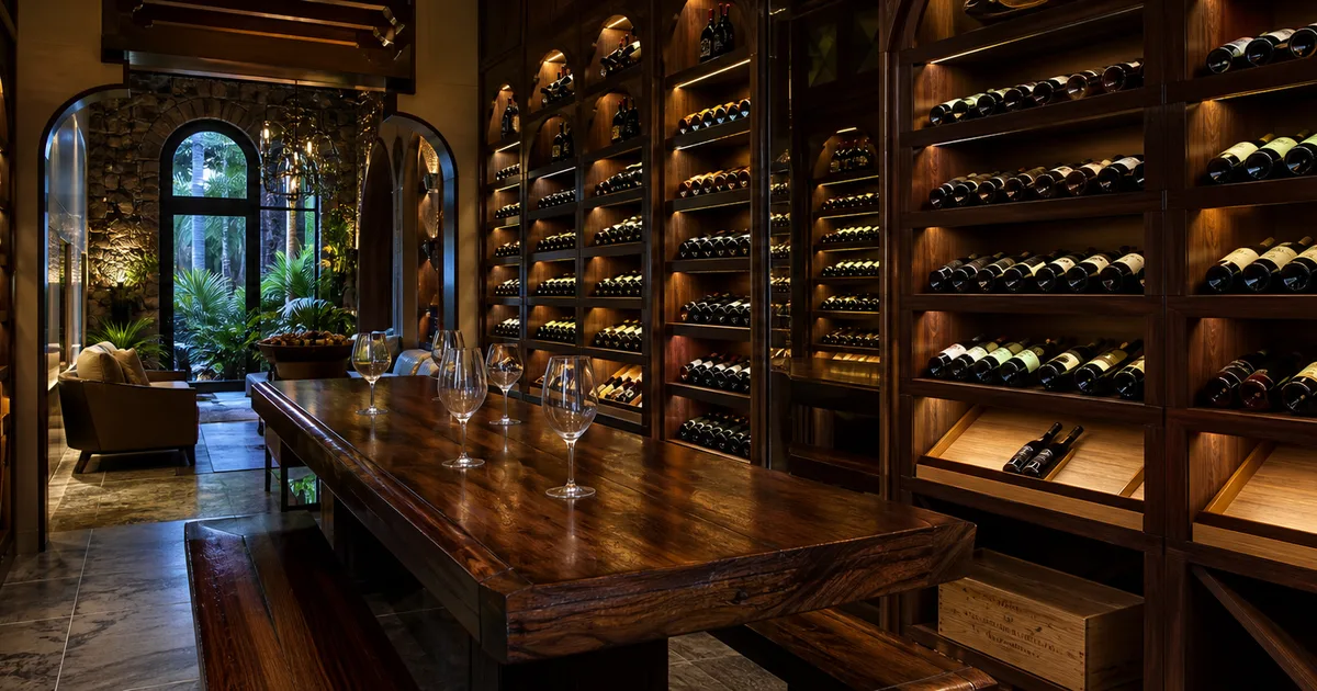 Phu Quoc Villa Wine & Spirits: Cellar, Sommelier and Sim Wine Guide