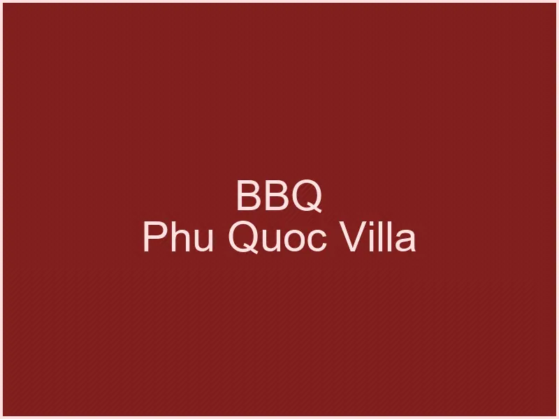 BBQ-зона Group Villa — вечеринка у бассейна